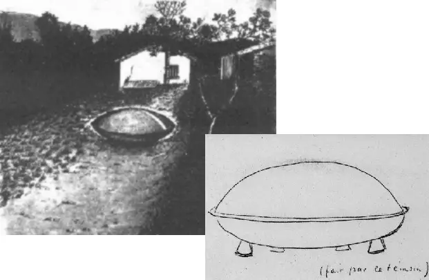 Trans-en-Province UFO ovni