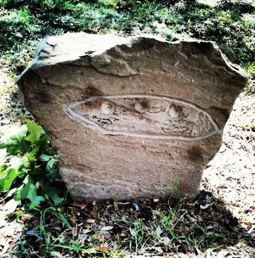 Alien Gravesite in Aurora Cemetery