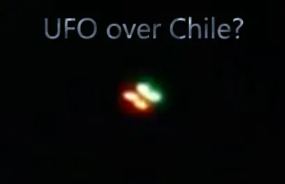 UFO over Chile