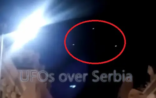 ufos over serbia