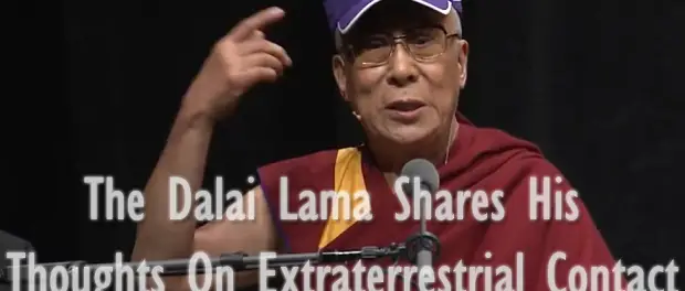 dalai lama aliens