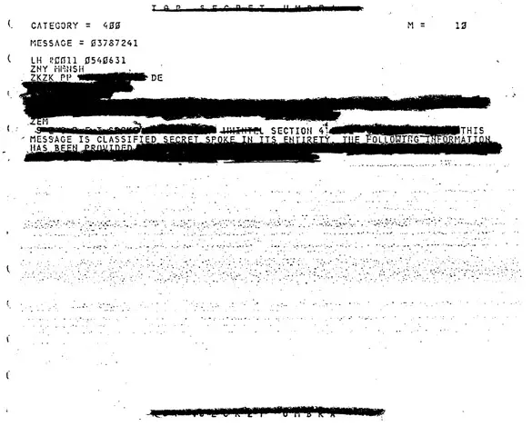 NSA UFO files