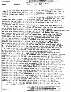 Tehran UFO Incident document