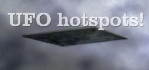 UFO hotspots
