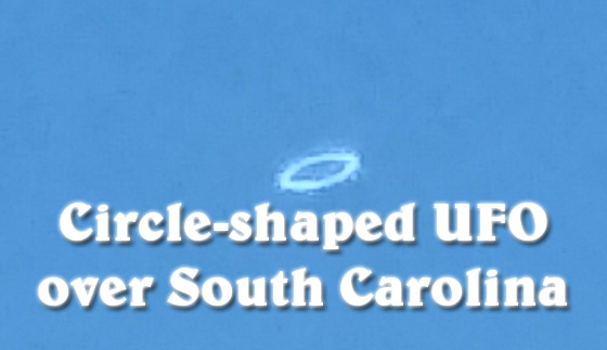 South Carolina ring UFO