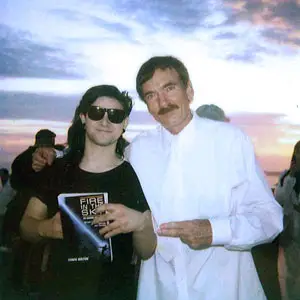 Skrillex with Travis Walton