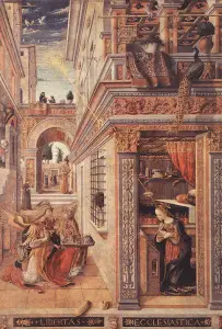 The Annunciation with Saint Emidius