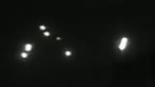 UFO FLEET OVER SANTIAGO 12 december 09