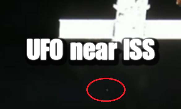UFO near ISS