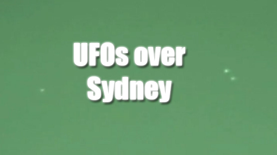 UFOs over Sydney