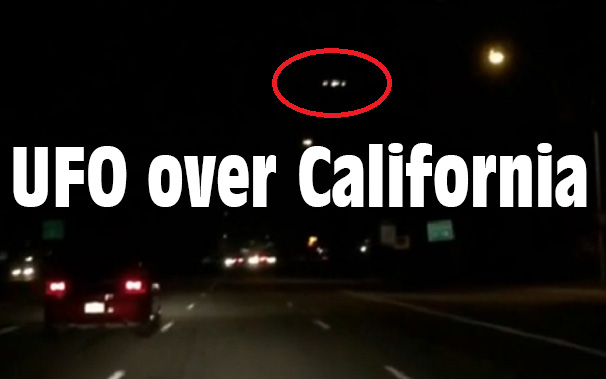 UFO over California