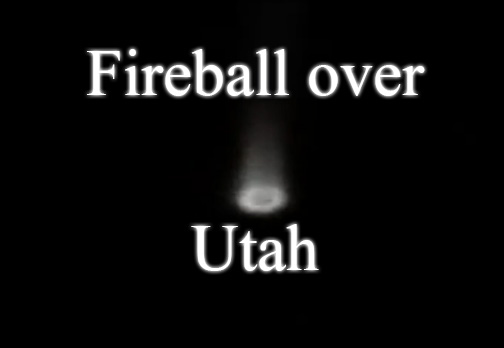 Utah fireball