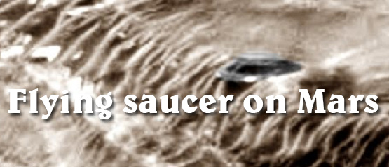 flying saucer Mars