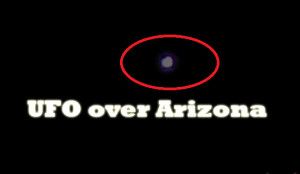 Bright UFO hovering above Arizona | Latest UFO sightings