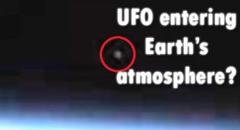 NASA Stream Catches A UFO Entering Into Earth’s Atmosphere