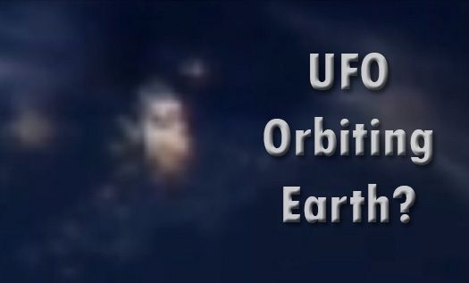 ufo orbiting earth