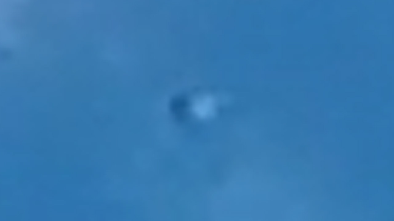 Spherical UFO filmed over London, UK • Latest UFO Sightings