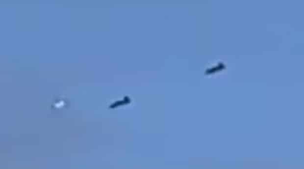 Two Fighter Jets Spotted Chasing A UFO Over Mount Desert Island In Maine. June 20, 2022
