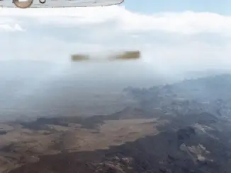 David-Hastings-took-a-photo-of-a-UFO-while-flying-over-the-Mojave-Desert