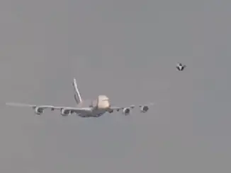 Mysterious shaking caught on video as UFO approaches plane at airport