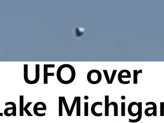 UFO over Lake Michigan
