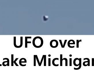 UFO over Lake Michigan