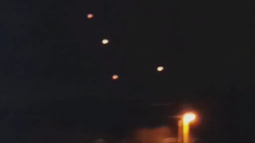 UFO sighting over Texas