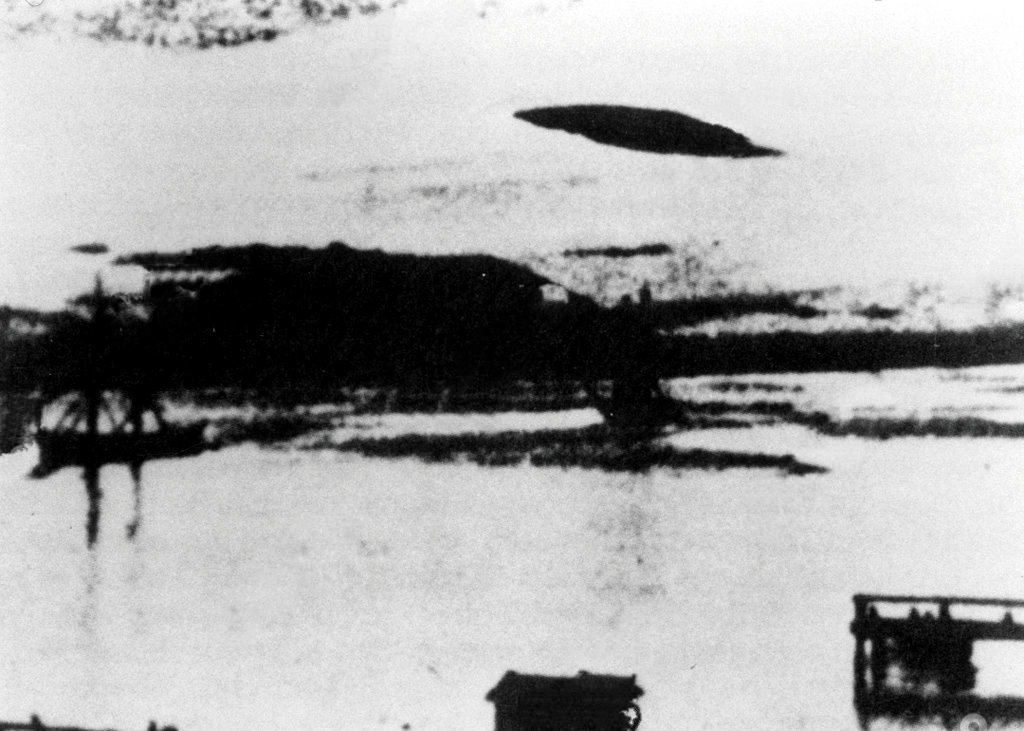 Norway, 1907 UFO sighting