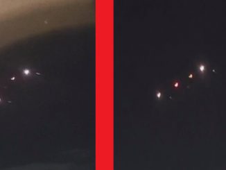 Massive UFOs filmed over Monteal, QB, Canada