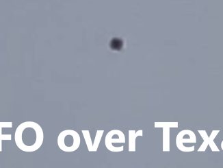 UFO filmed over Texas