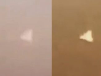 Triangle UFO over Ukraine