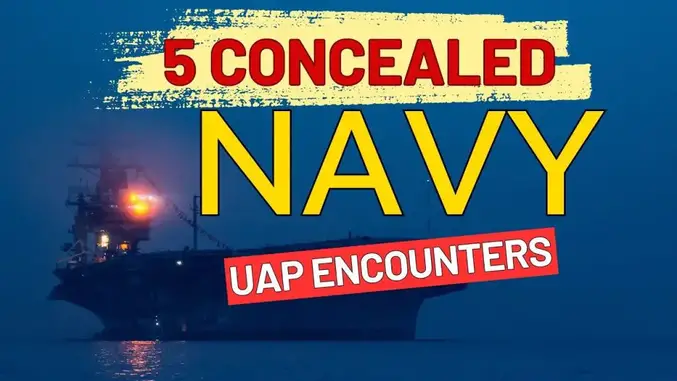 5 Concealed Navy UFO Encounters
