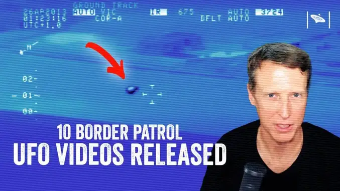 Pilot Analyzes Border Patrol's Secret UFO Footage