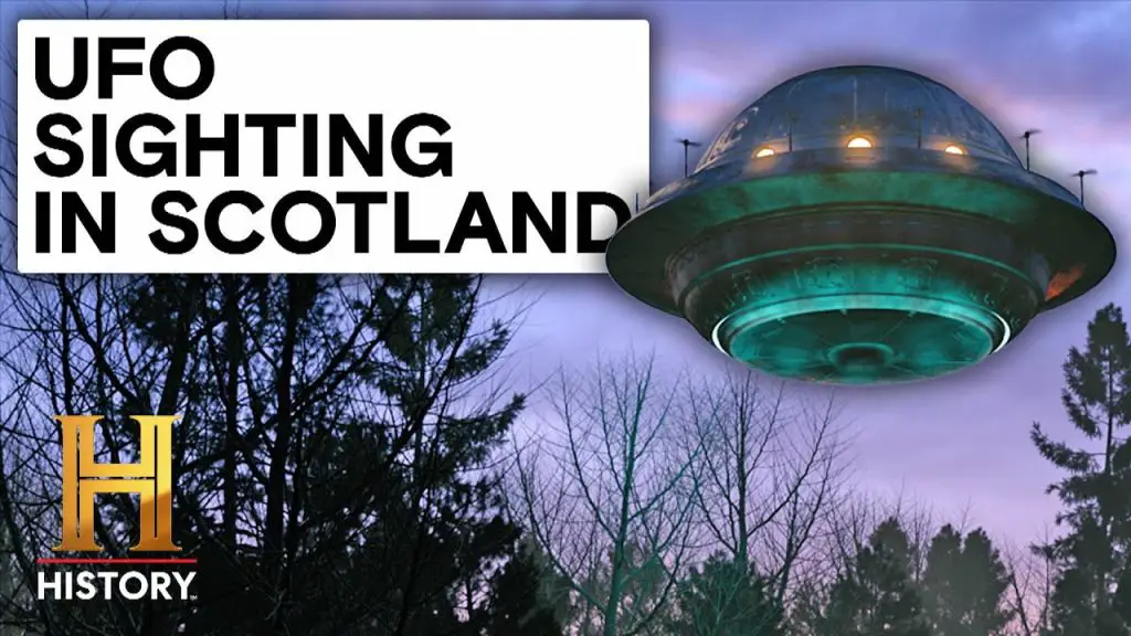 Scottish UFO Landing